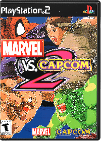 Marvel vs Capcom 2 PAL Playstation 2 PAL box art